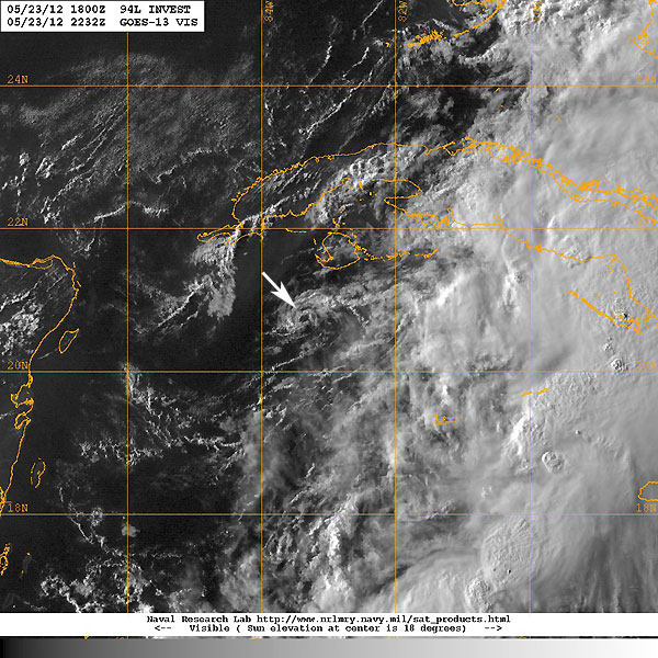 Tormentas severas por convergencias, en Cuba, caso abril 2013