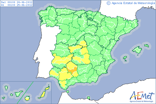 Se nos avecina una semana de mucho calor