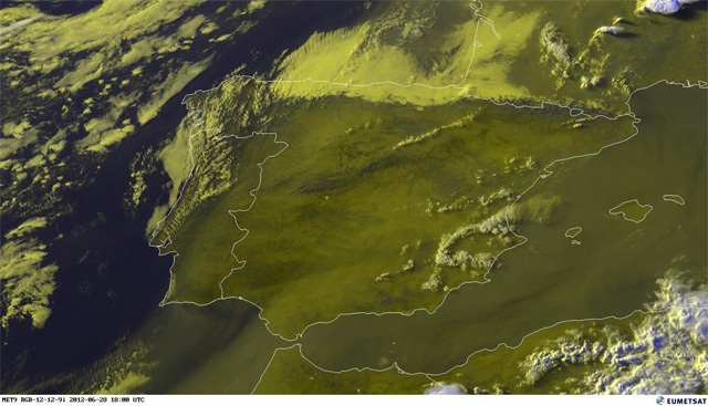 Últimos coletazos de la ola de calor, en su retirada hacia el Mediterráneo