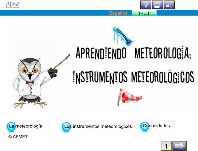 AEMET pone en marcha una nueva sección de Recursos Educativos