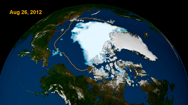 La superficie de Banquisa Ártica marca un mínimo histórico… y seguirá bajando