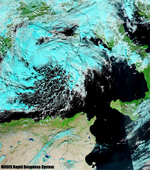 El mar Mediterráneo se calienta, análisis cualitativo