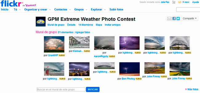 ¡Cazatormentas! Participad en el GPM Extreme Weather Photo Contest