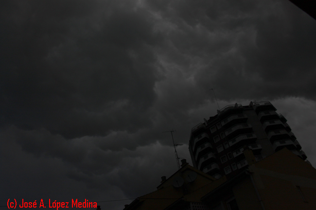 Lluvias torrenciales en el Sur de la Península