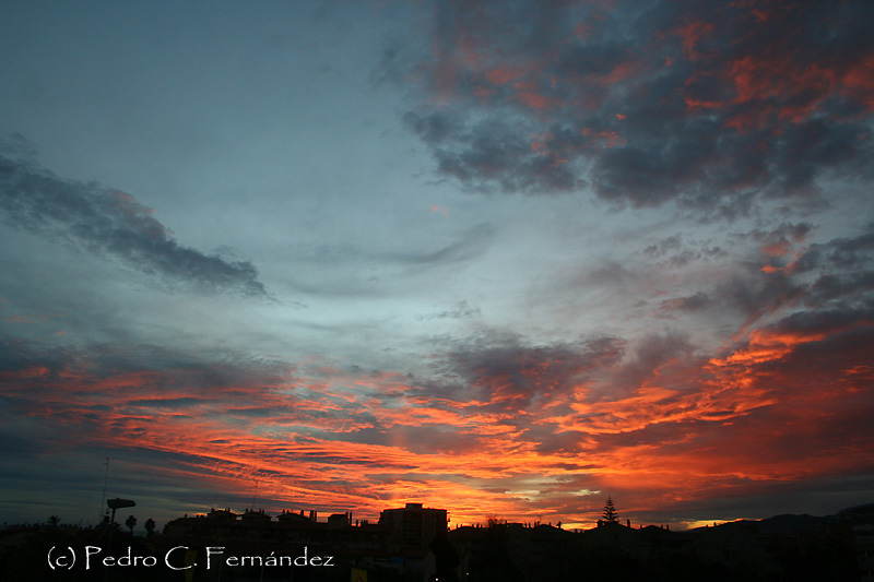 Pilar Solar, o Sun Pillar, en Salobreña, Granada