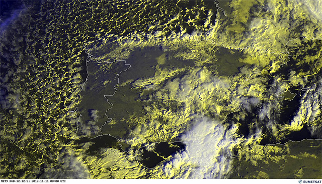 Alta probabilidad de lluvias torrenciales en el sureste, levante y Baleares