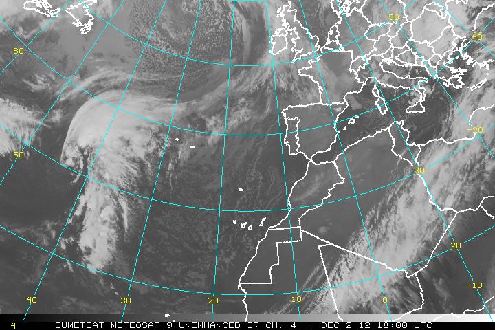 Previsión meteorológica para el Puente de Diciembre 2012 (II)