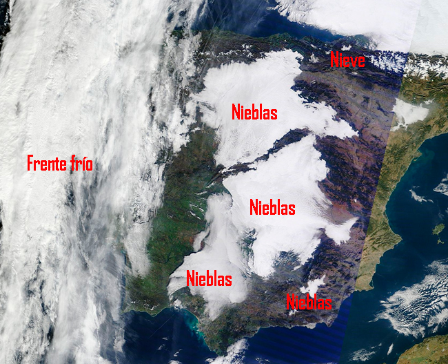 Días de anticiclón y nieblas
