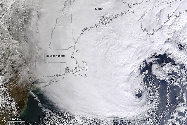 Nueva tormenta invernal azota Nueva Inglaterra y el este de Canadá