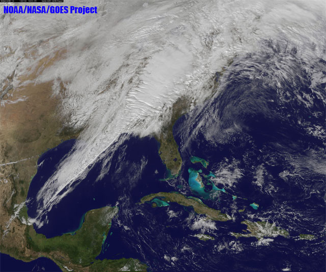 Primer episodio de 2013 de tiempo severo asociado a tormentas en USA