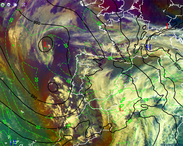 La lluvia seguirá siendo protagonista, y posible ola de frío ulterior