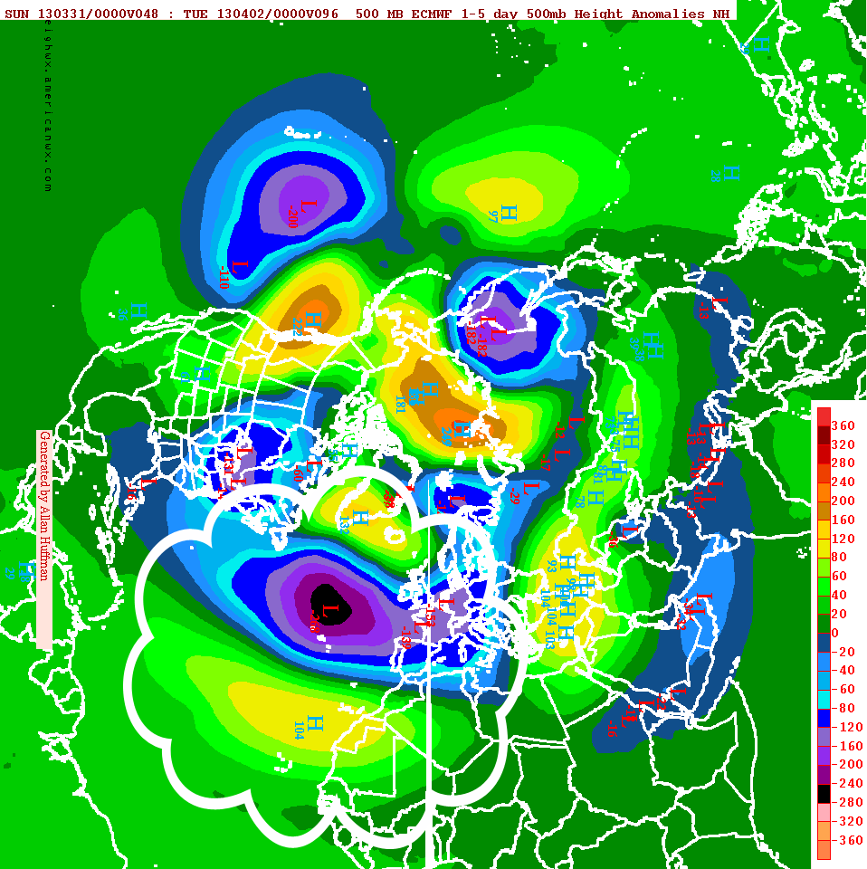 Previsión del tiempo para Semana Santa 2013 (VIII)