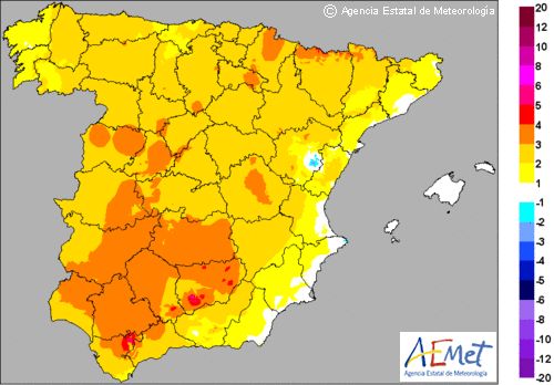 Sensible aumento de las temperaturas para el fin de semana