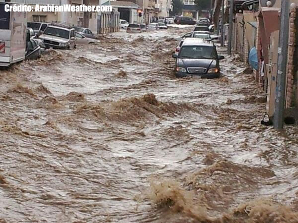 Inundaciones repentinas en Taif, Arabia Saudita