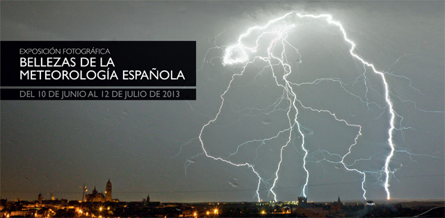 Exposición fotográfica, Bellezas de la Meteorología Española, Orihuela, julio 2013