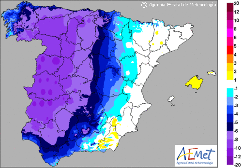 Importantes cambios meteorológicos a partir del lunes