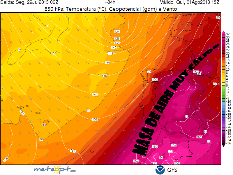 Nuevo episodio de altas temperaturas en la Peninsula