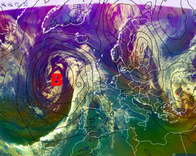 Nuevo temporal invernal de norte y noroeste para el fin de semana