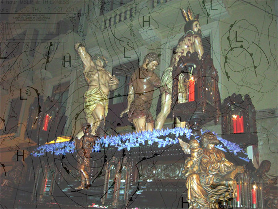 Previsiones meteorologicas para la Procesión Magna de Huelva y Archidona, Malaga