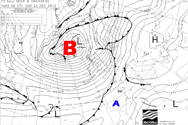 El fin de semana traerá lluvia de millones pero no de precipitaciones, Costa Tropical, 21 y 22 diciembre 2013