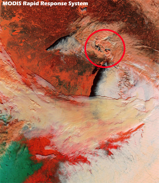 Dos mesovortices, con apariencia de ciclon tropical, en los Grandes Lagos, EEUU – Canada