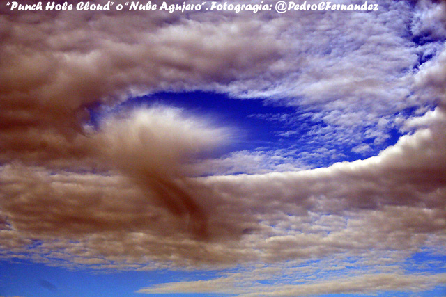 ¿Qué son las nubes agujero?