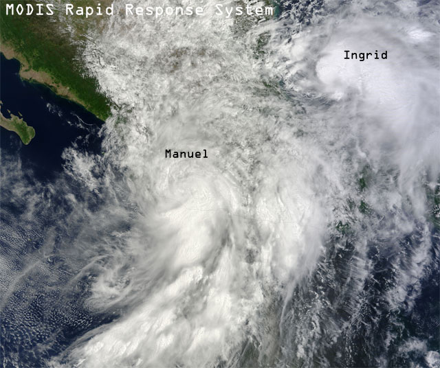Ingrid y Manuel, nombres retirados Atlantico Norte y Pacifico Noreste