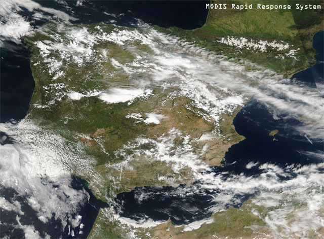 Tormentas vespertinas interior para el resto Semana Santa 2014