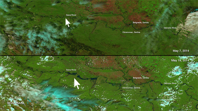 Ultimos datos sobre las inundaciones historicas de los Balcanes