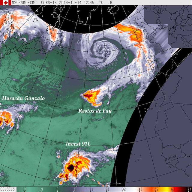 Galicia primero, Canarias después, podrían verse afectadas por lluvias copiosas
