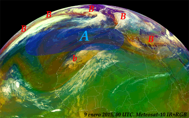 Profunda borrasca en el Reino Unido y zonas de Turquia enterradas en nieve