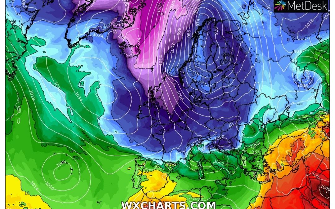 Oleada ártica deja récords de temperatura en Europa