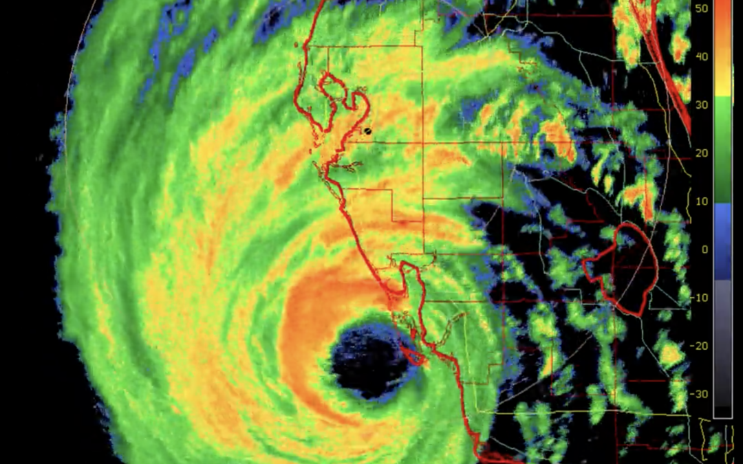 El gran huracán Ian arrasa Florida