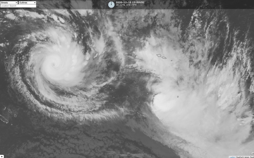 El ciclón tropical severo Yasa amenaza a las Fiyi