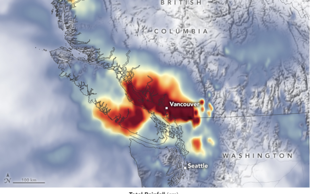 Récords de calor y de lluvia en 2021 en Canadá y EE.UU.