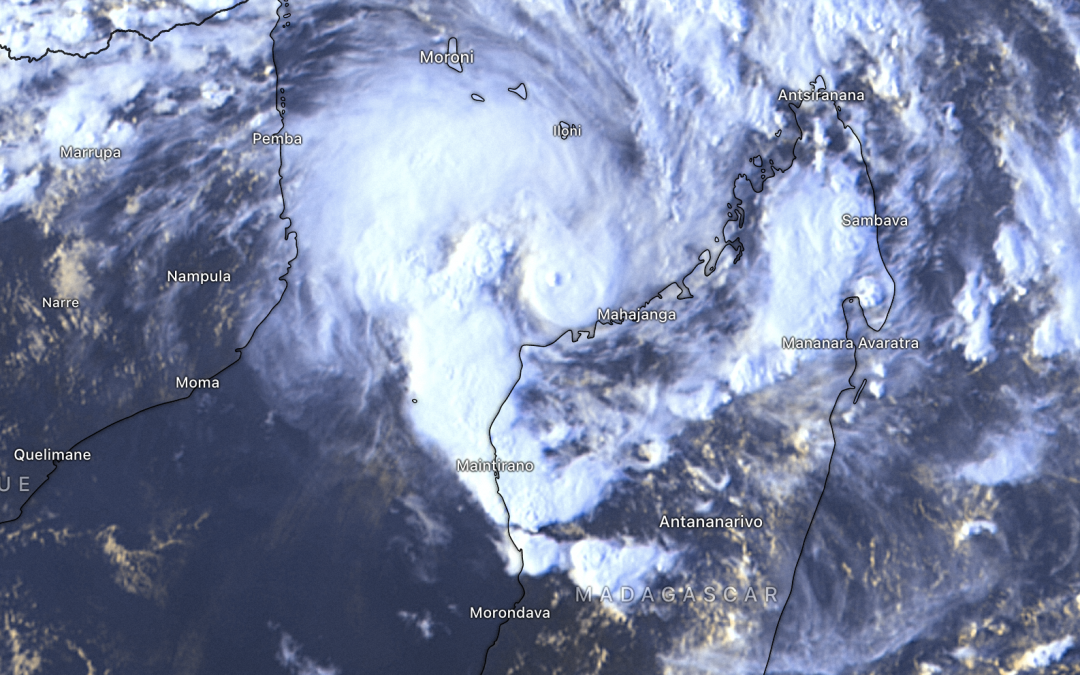 Ciclón Gombe se dirige hacia Mozambique