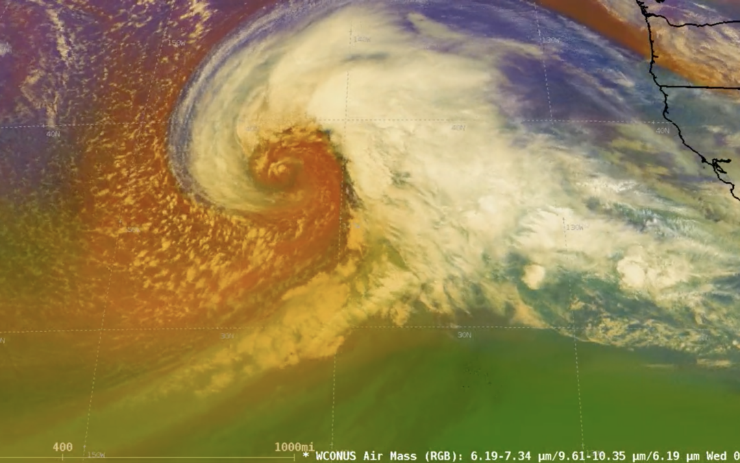 Los ríos atmosféricos inundan el norte-centro de California