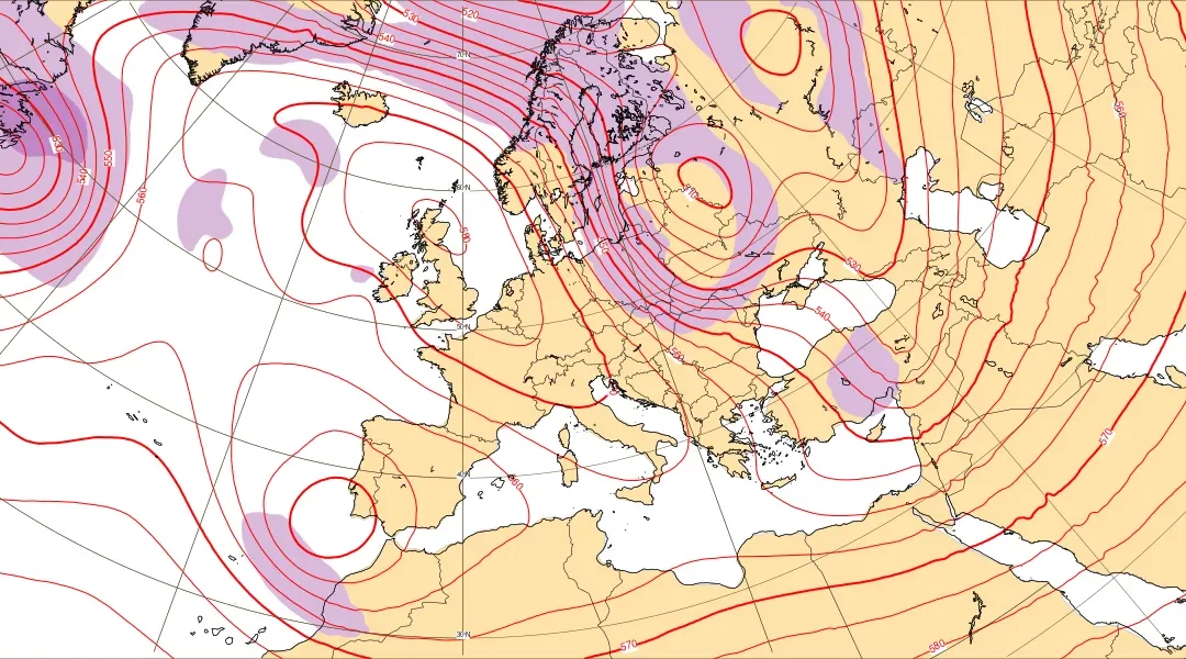 Una DANA complicará el tiempo al sur y este peninsulares