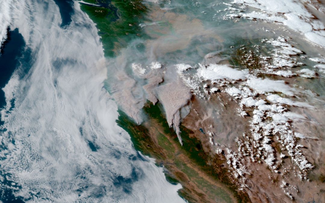 Incendios forestales masivos cubren de humo al Hemisferio Norte