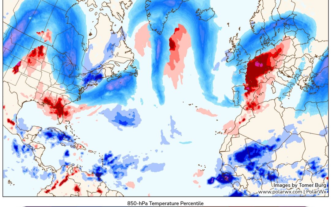 Ondas de Rossby y los bruscos cambios de tiempo