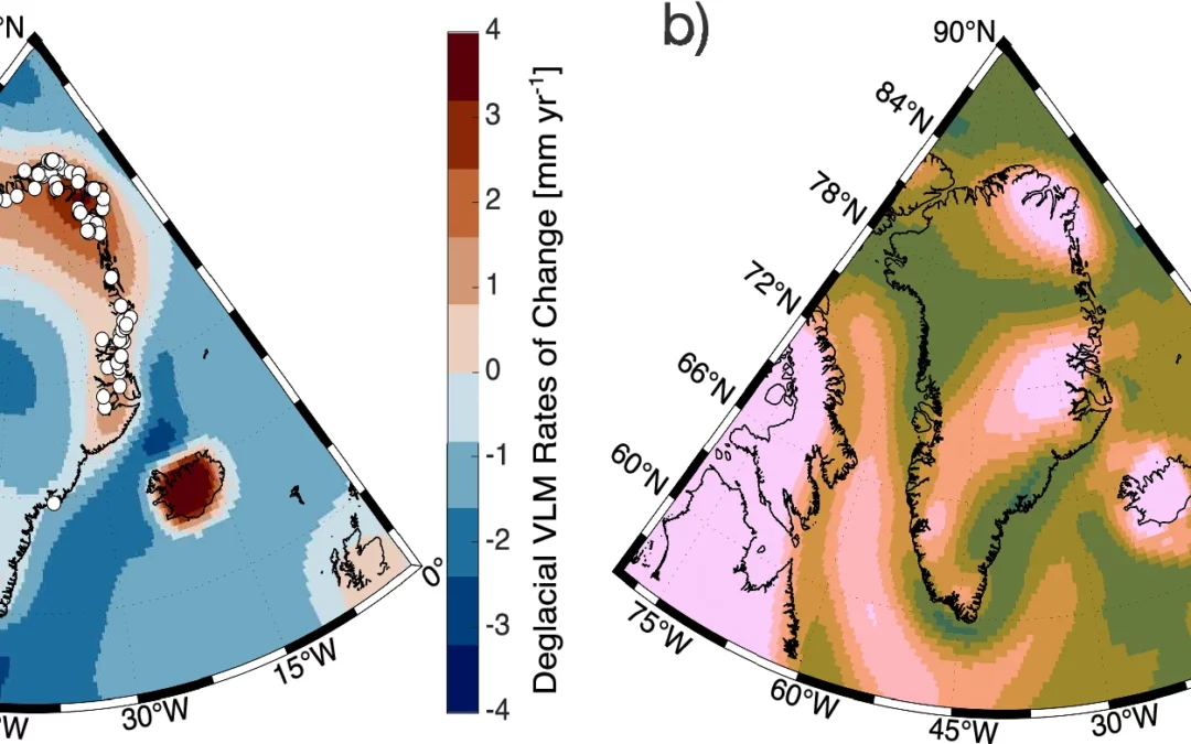 El nivel del mar bajará en Groenlandia