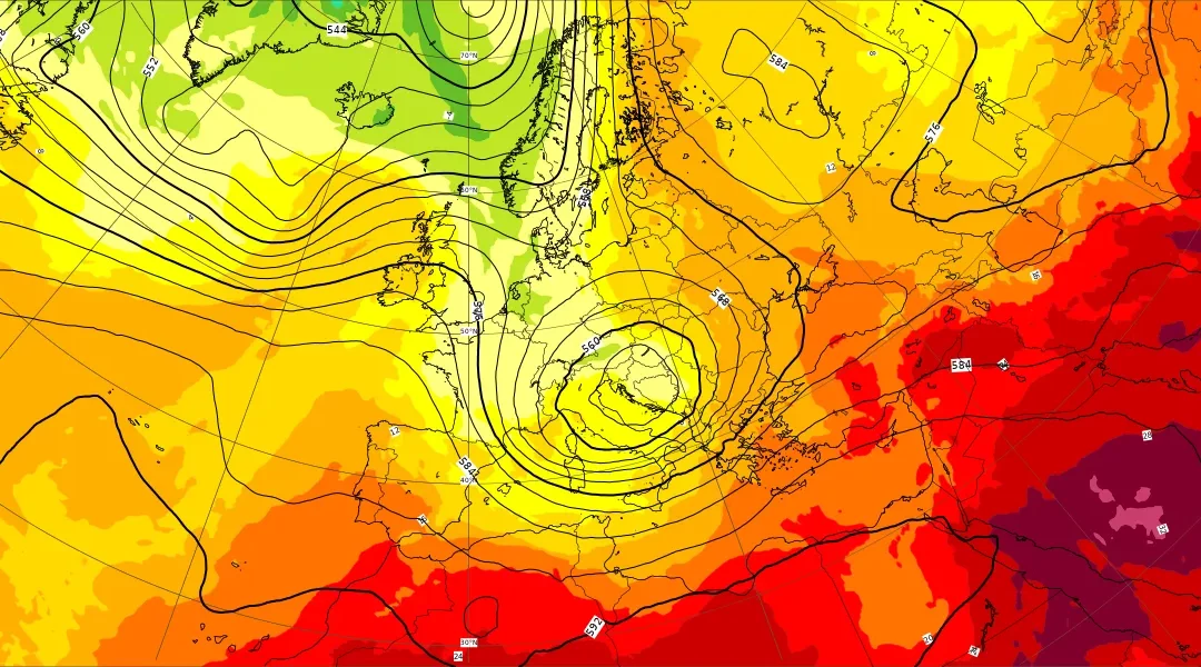 Boris: descenso térmico en España y nieve en Europa
