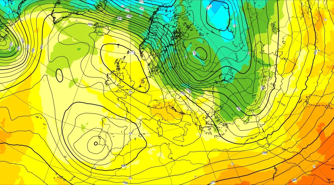 Posibles lluvias torrenciales en el área mediterránea    