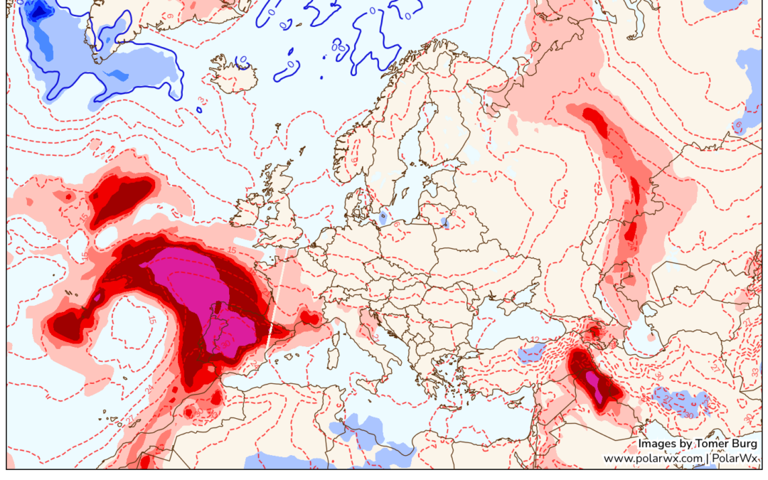 Ola de calor en una nueva situación atmosférica récord