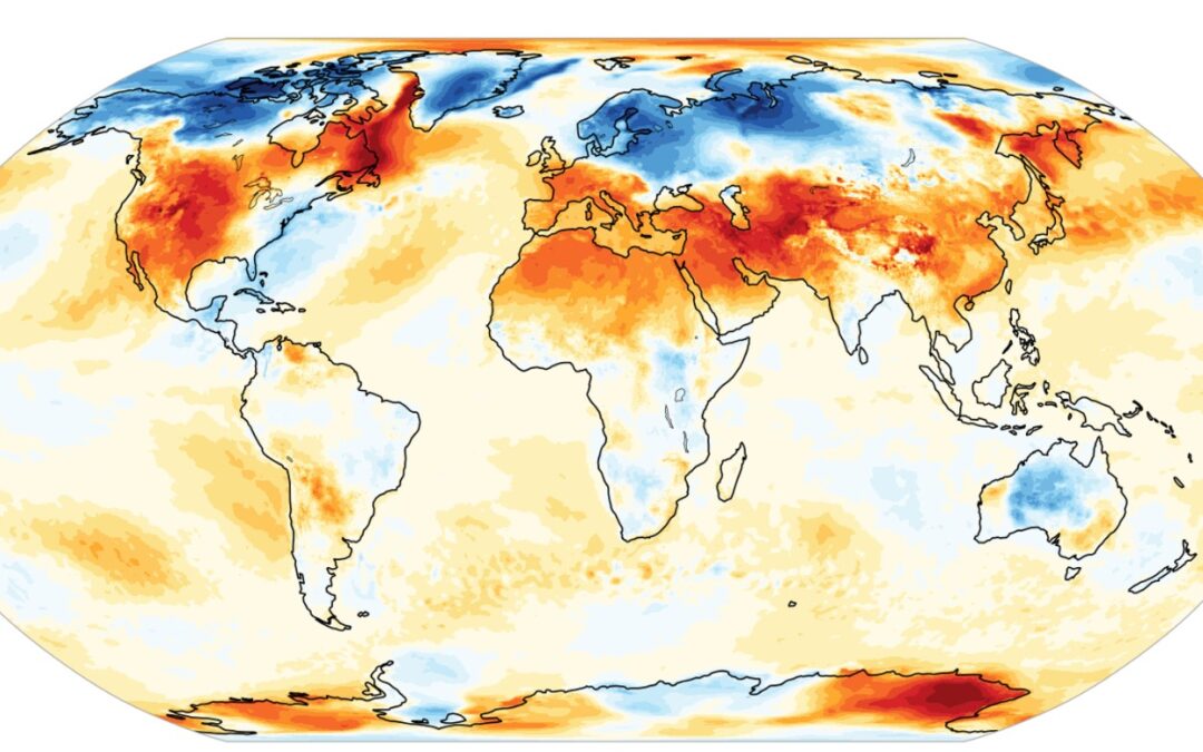 Febrero de 2026: 5º más cálido en el mundo