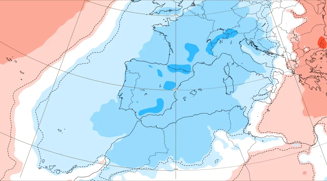 Por fin llegará el frío a España