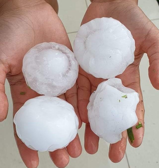 Las granizadas cambian en Europa por el calentamiento