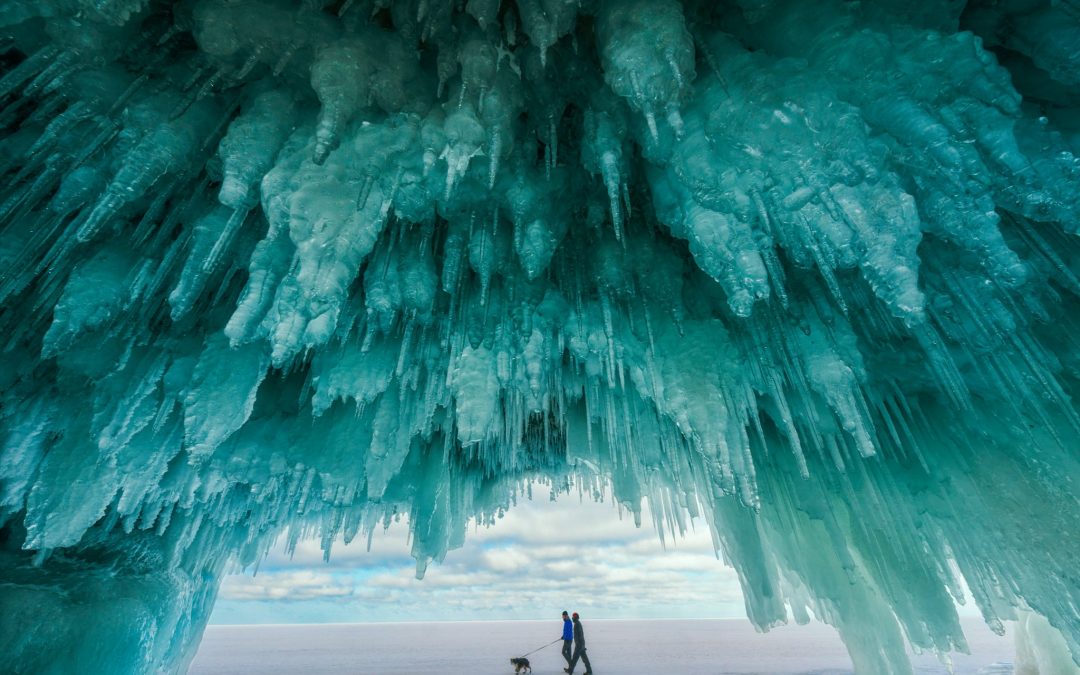 El espectáculo de las cuevas de hielo