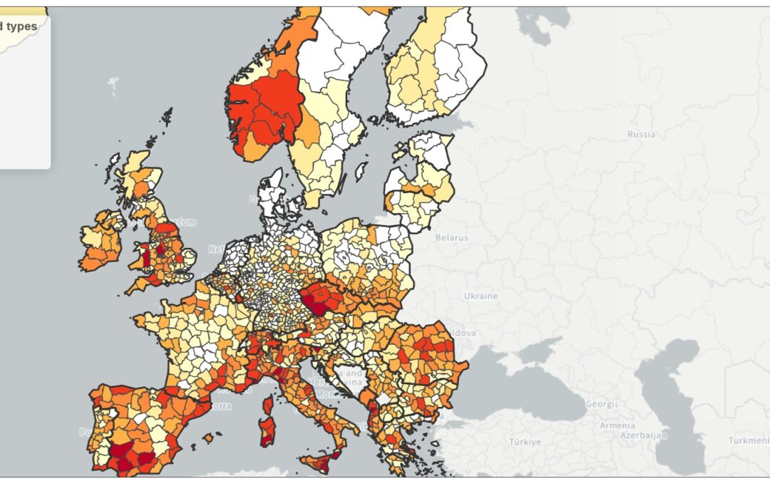 Inundaciones compuestas en Europa