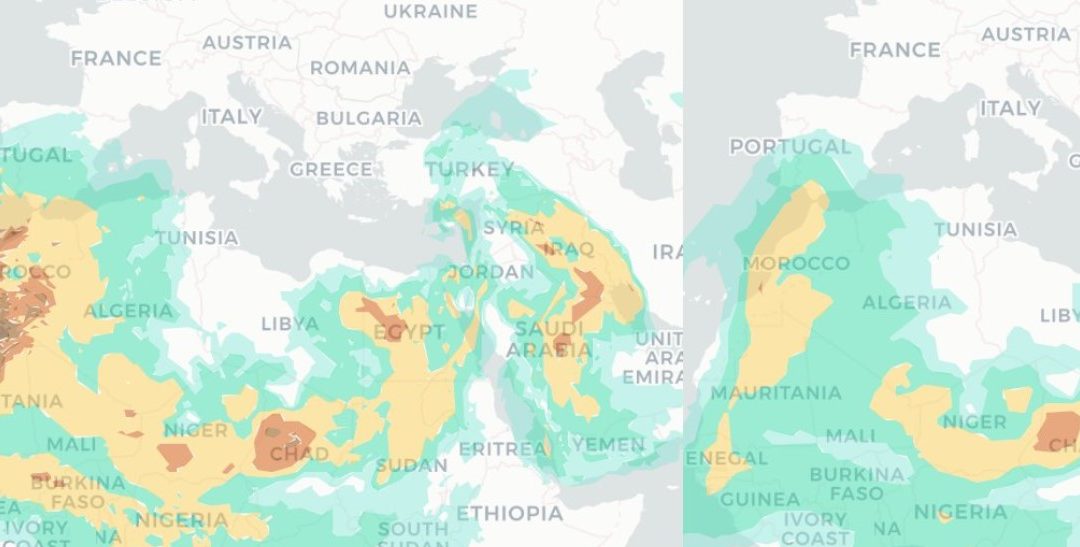 Lluvias débiles y acompañadas de barro